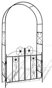 Μεταλλική Αψίδα Πόρτα Κήπου