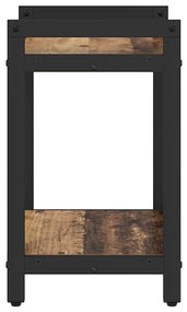 vidaXL Βιβλιοθήκη Παλαιό ξύλο 40 x 30 x 48.5 εκ Επεξεργασμένο ξύλο