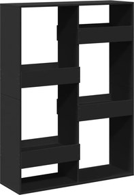 vidaXL Βιβλιοθήκη Μαύρη 100x33x135 εκ. από Επεξεργασμένο Ξύλο