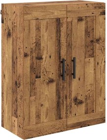 vidaXL Highboard 2 pcs Παλιό ξύλο 69,5 x 34 x 180 εκ.