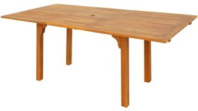 Επεκτάσιμο Τραπέζι Aktive ξύλο ακακίας 200 x 74 x 100 cm