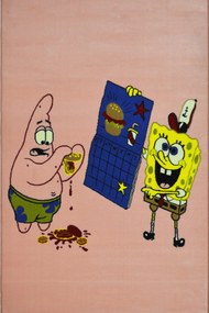 Χαλί Bob Sponge 6006 Pink 160X230cm