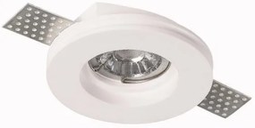 Σποτ Γύψινο χωνευτό 11001-C1-R10 λευκό Sunlight-11001-C1 R10-Λευκό 11001-C1 R10