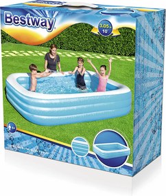 Παιδική πισίνα Bestway Πολύχρωμο 305 x 183 x 56 cm