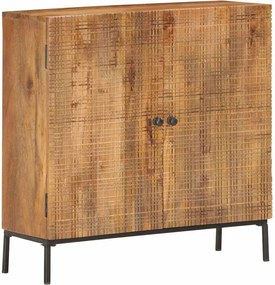 vidaXL Ντουλάπι 75 x 30 x 75 εκ. από Μασίφ Ξύλο Μάνγκο