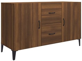 vidaXL Μπουφές Καφέ Δρυς 100 x 36 x 60 εκ. Επεξεργασμένο Ξύλο