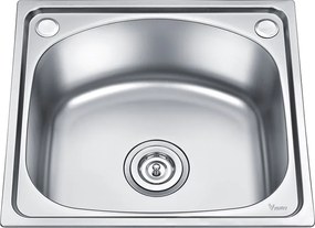 Νεροχύτης Undir ανοξείδωτος 46x42εκ