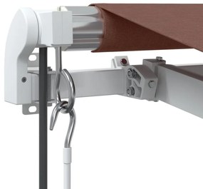 VidaXL Ηλεκτρική Αυλή 4,5 x 3 m Καφέ 100% Πολυεστέρας