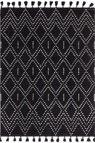 Χαλί Nepal Diamond Black-Cream Asiatic London 120X170cm