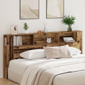 Κεφαλάρι Ντουλάπα Παλιού Ξύλου 220x18,5x104,5 εκ