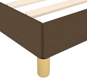 ΠΛΑΙΣΙΟ ΚΡΕΒΑΤΙΟΥ BOXSPRING ΣΚΟΥΡΟ ΚΑΦΕ 160X200 ΕΚ. ΥΦΑΣΜΑΤΙΝΟ 3120972