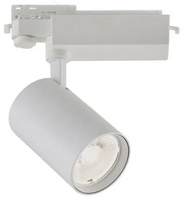 Σποτ Φωτιστικό Ράγας LED IP20 35W 3000K 24 Μοίρες Hercules Viokef 3913-013W-3-S-24 Λευκό