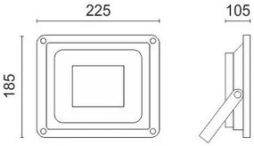 Προβολέας LED 5409