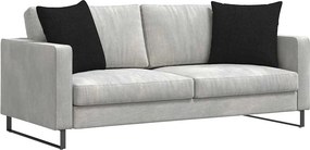 vidaXL Μαξιλάρι Καναπέ 2 pcs ύφασμα Μαύρο 50 x 50 cm