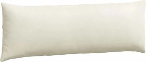 vidaXL Μαξιλάρι Καναπέ 2 τμχ. Βελούδο Κρεμ 120 x 40 cm