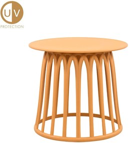 Τραπέζι Coffee Basket 27-0261 49.5x49.5x44 Mustard