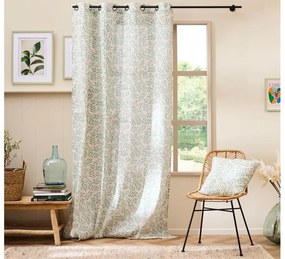 Κουρτίνα Mέτριας Σκίασης Naya Douceur d'intérieur με τρουκς και διαστάσεις 140x240cm - Sage