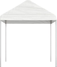 vidaXL Κιόσκι με Τέντα Λευκό 6,69 x 2,28 x 2,69 μ. από Πολυαιθυλένιο