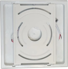 LED Εξωτερικό Πάνελ mini premium slim 18W τετράγωνο Ψυχρό Λευκό 4921