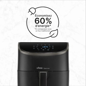 Φριτέζα με Αέρα UFESA SPARROW Μαύρο 1700 W 6 L