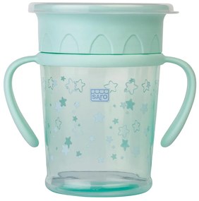Ποτήρι Εκπαιδευτικό 225ml Saro Mint 51442