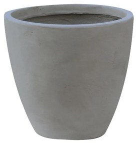 FLOWER POT-3 CEMENT GREY Φ44X37CM