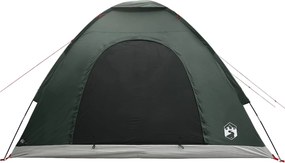 vidaXL Σκηνή Camping 4 ατόμων Στρατιωτικό Πράσινο