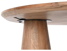 Τραπεζάκι Καφέ DKD Home Decor ξύλο ακακίας 100 x 100 x 43 cm