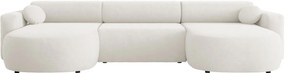 Γωνιακός καναπές Nicelo U-Εκρού