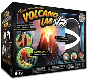 Επιστημονικό Σετ Εικονικής Πραγματικότητας Volcano AB94932 Πλήρης Με Γυαλιά VR Multi Abacus Brands