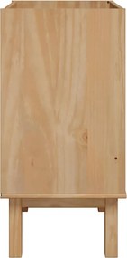 vidaXL Ντουλάπι Μπάνιου OTTA 59x40x80 εκ. Μασίφ Ξύλο Πεύκου