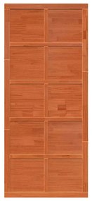 vidaXL Πόρτα αχυρώνα Καφέ κεριού 90 x 210 cm Μασίφ ξύλο πεύκου
