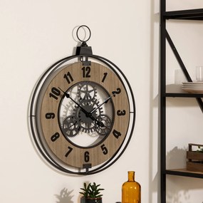 Ρολόι Τοίχου (Φ57) Αθόρυβο A-S Jack 185807
