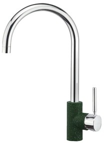 Sanitec Doppio Ψηλή Μπαταρία Κουζίνας Granite Green