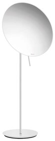 Επικαθήμενος Μεγεθυντικός Καθρέπτης x5 Ø25xH60 cm White Mat Sanco Cosmetic Mirrors MR-766-M101