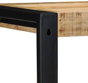 vidaXL Ράφι τοίχου 35x35x100 cm Στερεό ακατέργαστο ξύλο Mango