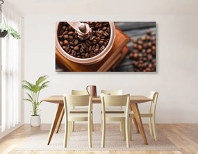 Εικόνα ενός vintage μύλου καφέ - 100x50