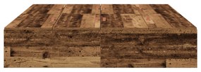 vidaXL Κρεβάτι Αποθήκης Παλιού Ξύλου 150x200 εκ