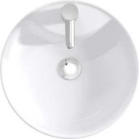 vidaXL Λεκάνη μπάνιου Χρωμέ 40,5 x 40,5 x 15 cm Μέταλλο