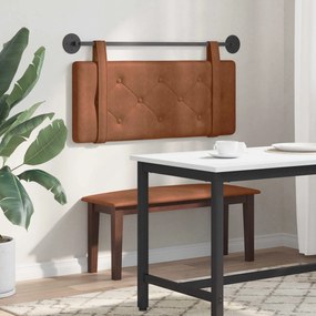 vidaXL Κρεμαστό Κεφαλάρι Επιτοίχιο Καφέ 100 cm Αντίκα PU