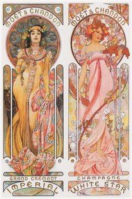 Αναπαραγωγή Moët & Chandon Champagne, Alfons Mucha