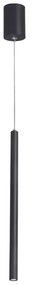 Φωτιστικό Κρεμαστο Aca RA31LEDP60BK FINO Μαύρο Ματ (Black Mat) 3000K