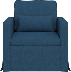 vidaXL Καναπές Μπλε 78 x 78 x 80 εκ. ύφασμα