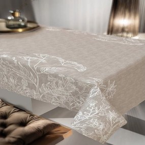 Τραπεζομάντηλο 1028 Natural Saint Clair 145X180 Πολυέστερ