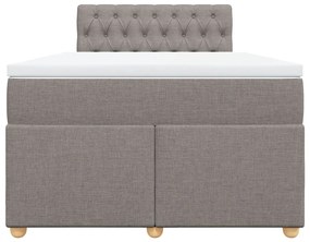 ΚΡΕΒΑΤΙ BOXSPRING ΜΕ ΣΤΡΩΜΑ TAUPE 120X200 ΕΚ. ΥΦΑΣΜΑΤΙΝΟ 3286658