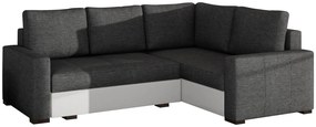 Γωνιακός καναπές Rona-Δεξιά-Ανθρακί - 240.00Χ165.00Χ90.00cm