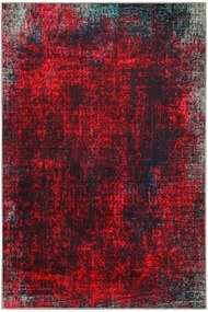 Χαλί Crew 530HFT1912 Red-Black Conceptum Hypnose 160X230cm