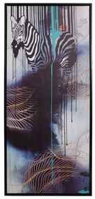 Κάδρο 373-122-726 40x90cm Multi Κάθετοι Plastic,Canvas