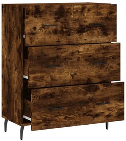 vidaXL Ντουλάπι Καπνιστή Δρυς 69,5 x 34 x 90 εκ. Επεξεργασμένο Ξύλο