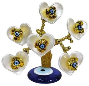 Διακοσμητικό με μπλε μάτια - Decoration with blue eyes